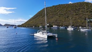 exterior, Voyage 500, catamaran for sale
