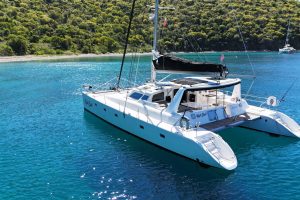 exterior, Voyage 500, catamaran for sale