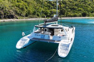exterior, Voyage 500, catamaran for sale