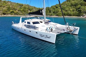 exterior, Voyage 500, catamaran for sale