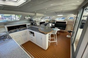 interior, Voyage 500, catamaran for sale