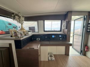 navigation station, Bali 4.8, catamaran for sale