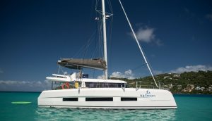underway, Dufour 48, catamaran for sale