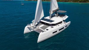 underway, Dufour 48, catamaran for sale