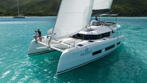 underway, Dufour 48, catamaran for sale