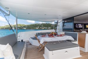 cockpit, Dufour 48, catamaran for sale