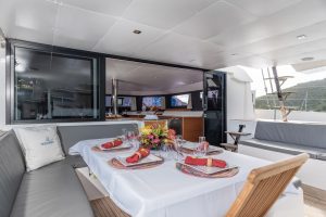 cockpit, Dufour 48, catamaran for sale