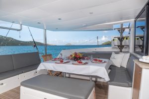 cockpit, Dufour 48, catamaran for sale