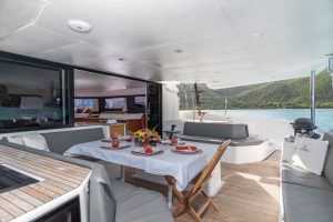 cockpit, Dufour 48, catamaran for sale