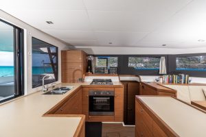 interior, Dufour 48, catamaran for sale