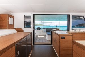 salon, Dufour 48, catamaran for sale