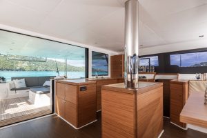 salon, Dufour 48, catamaran for sale