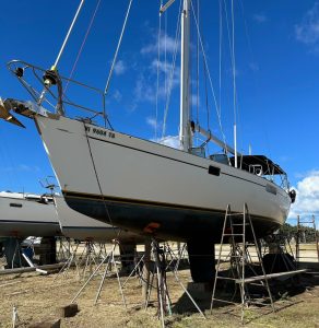boatyard, Beneteau 461 Oceanis, sailboat for sale