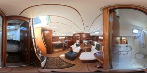 salon, Beneteau 461 Oceanis, sailboat for sale
