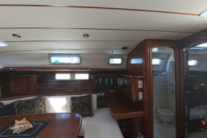 navigation station, Beneteau 461 Oceanis, sailboat for sale
