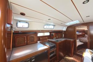 interior, Beneteau 461 Oceanis, sailboat for sale