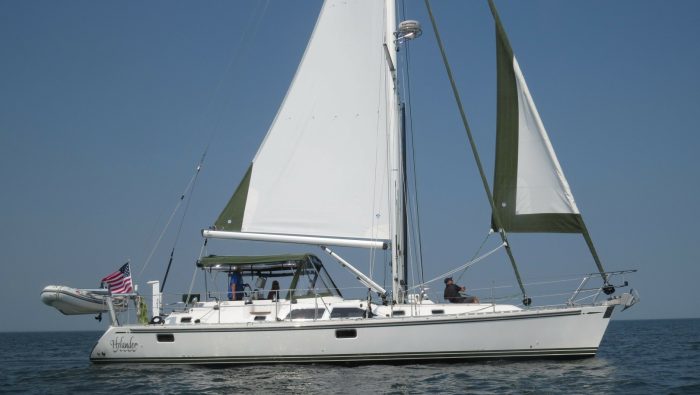 exterior, Hylas 46, sailboat for sale