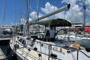 cockpit, Hylas 46, sailboat for sale
