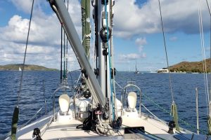 deck, Hylas 46, sailboat for sale