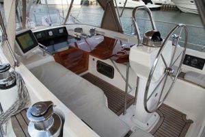 cockpit, Hylas 46, sailboat for sale