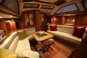 salon, Hylas 46, sailboat for sale