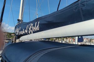 deck, Hunter 450 Passage, sailboat for sale