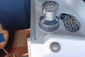 cockpit, Hunter 450 Passage, sailboat for sale