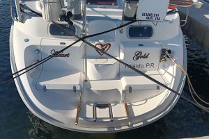 exterior, Hunter 450 Passage, sailboat for sale