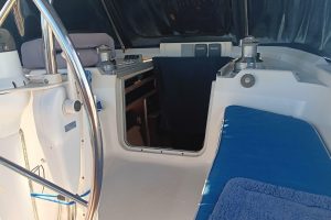 cockpit, Hunter 450 Passage, sailboat for sale