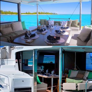 cockpit, Bali 4.4, catamaran for sale