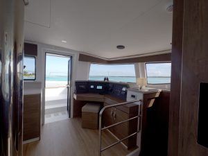 navigation station, Bali 4.4, catamaran for sale