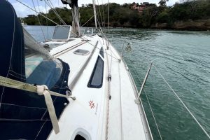 deck, Jeanneau 40 Sun Odyssey, sailboat for sale