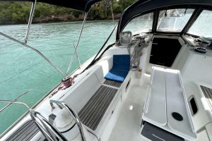 cockpit, Jeanneau 40 Sun Odyssey, sailboat for sale
