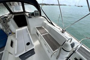 cockpit, Jeanneau 40 Sun Odyssey, sailboat for sale