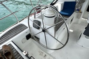 helm, Jeanneau 40 Sun Odyssey, sailboat for sale