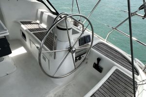 helm, Jeanneau 40 Sun Odyssey, sailboat for sale