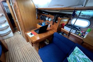 navigation station, Jeanneau 40 Sun Odyssey, sailboat for sale