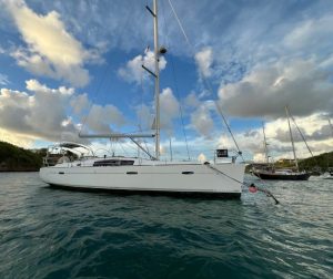 exterior, Beneteau 40 Oceanis, sailboat for sale