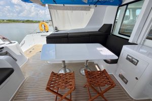 cockpit, Balance 526, catamaran for sale
