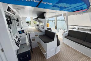 cockpit, Balance 526, catamaran for sale