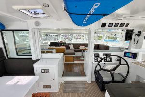 cockpit, Balance 526, catamaran for sale