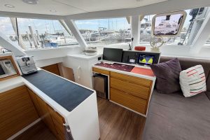 navigation station, Balance 526, catamaran for sale