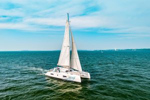 underway, Outremer 51, catamaran for sale