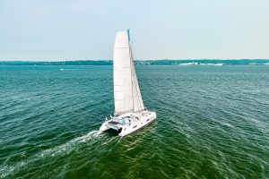 underway, Outremer 51, catamaran for sale