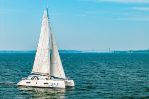 underway, Outremer 51, catamaran for sale