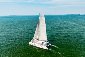 underway, Outremer 51, catamaran for sale