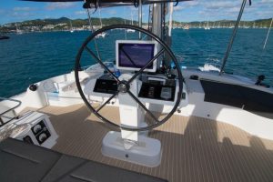 helm, Lagoon 52F, catamaran for sale