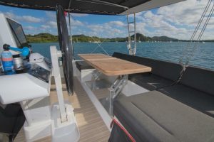 cockpit, Lagoon 52F, catamaran for sale