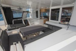 cockpit, Lagoon 52F, catamaran for sale