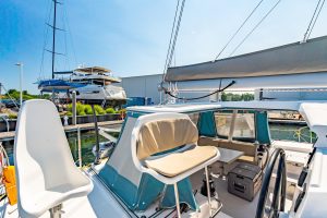 cockpit, Outremer 51, catamaran for sale